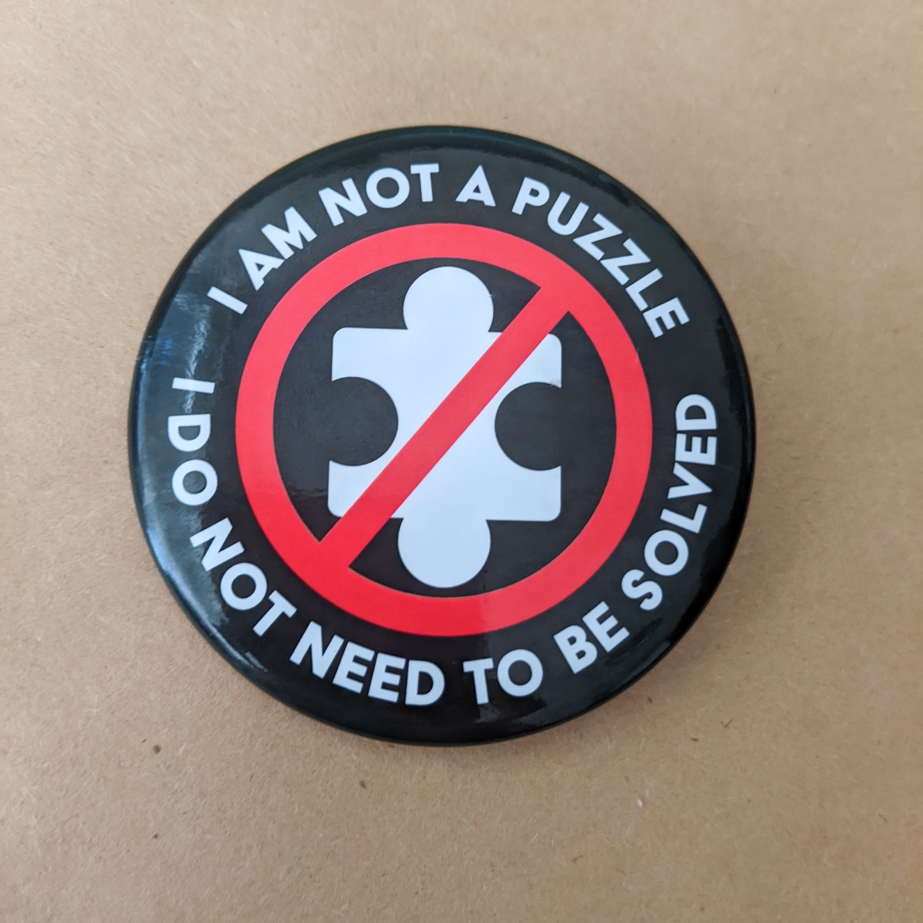 Not a Puzzle Badge