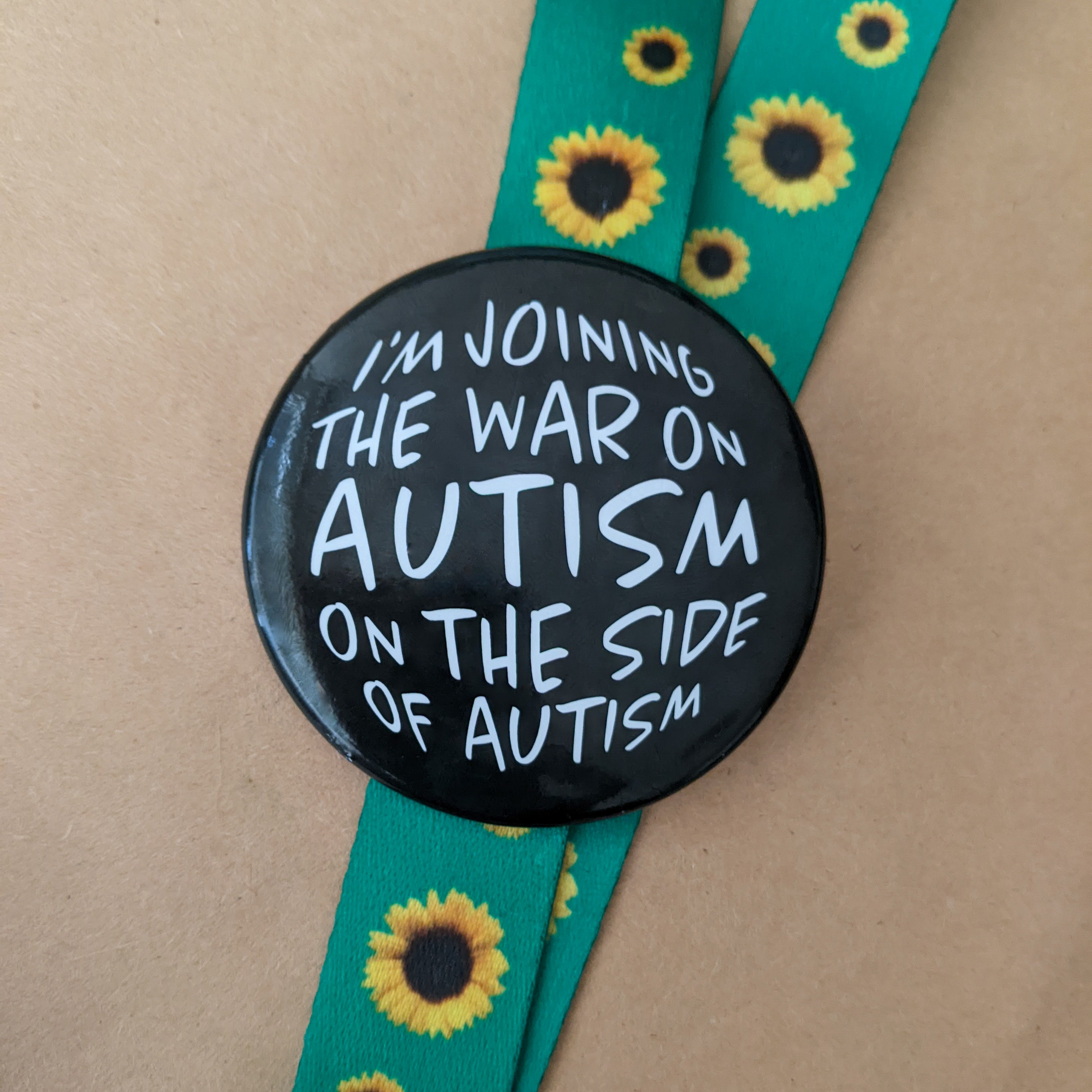 Autism War Badge